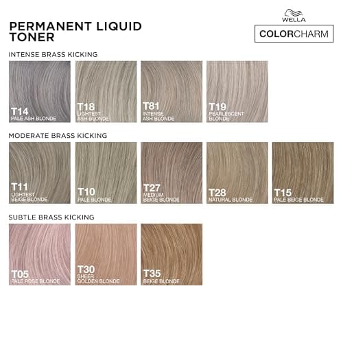 COLORCHARM Permanent Liquid Toners | Neutralize Brass | Free of Parabens | Vegan | T11 Lightest Beige Blonde | 1.4 Fl oz | 42 ml | Packaging May Vary — view 8