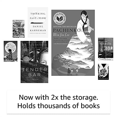 Amazon Kindle – The lightest and most compact Kindle, with extended battery life, adjustable front light, and 16 GB storage – Black — view 5