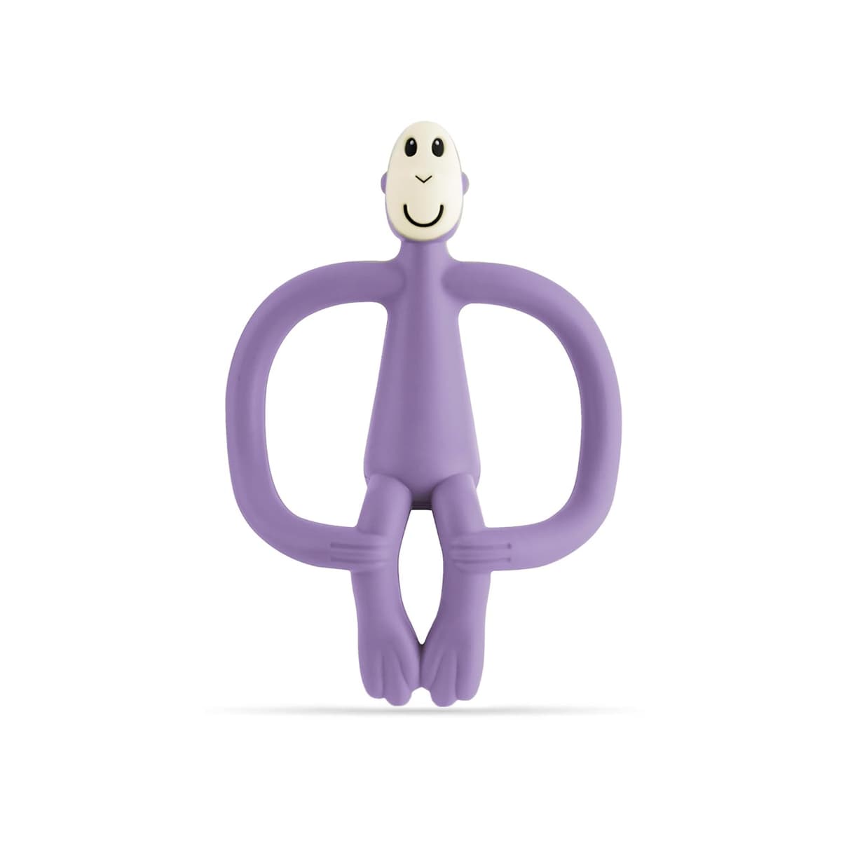 Matchstick Monkey, Original Teether & Gel Applicator, Antimicrobial Silicone Teething Toys for Baby, Easy to Grip, BPA Free, 3 Months Old+, 10.5 cm, Dusty Pink Monkey — view 16