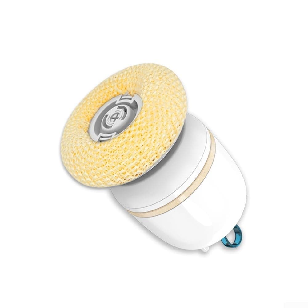 Honseadek Bola eléctrica inalámbrica para lavar platos, alimentada por USB, limpiador de cocina recargable con dispensador automático de detergente, limpieza de 360° (techo) — view 3