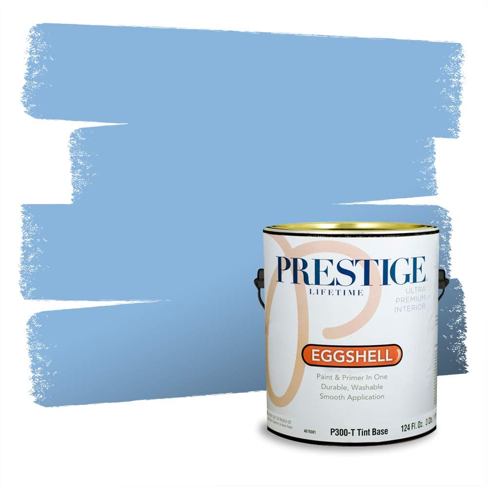 PRESTIGE Paints Interior Paint and Primer In One, 1-Gallon, Semi-Gloss, Comparable Match of Valspar* Dewdrop* — view 726
