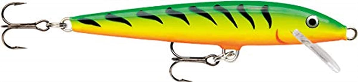 Rapala - Cebo de pesca de superficie para pesca de bass, 4 3/8", madera, punta de aguja, azul y negro — view 11