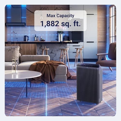WINIX 5510 Air Purifier (New Generation of 5500-2) with Wi-Fi for Home Large Room Up to 1882 Ft² in 1 Hr, True HEPA, High Deodorization Carbon Filter and Auto Mode, Captures Pet Allergies and smoke — view 2