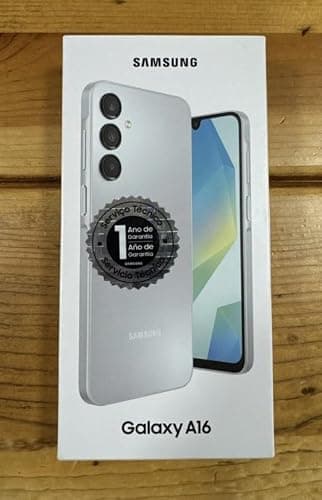 SAMSUNG Galaxy A16 4G LTE (128GB + 4GB) International Model SM-A165F/DS Factory Unlocked 6.7" Dual Sim 50MP Dual Cam (Case Bundle) (Gray)