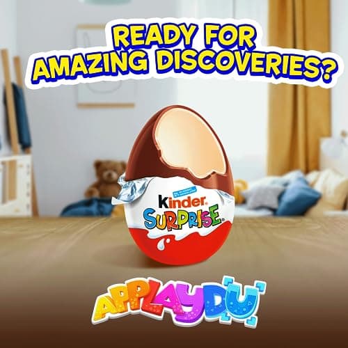 KINDER SURPRISE Milk Chocolate Eggs with Surprise Toys - Valentine's Day Gift - 2 pack - Classic - 40 Grams (20gx2) — view 4