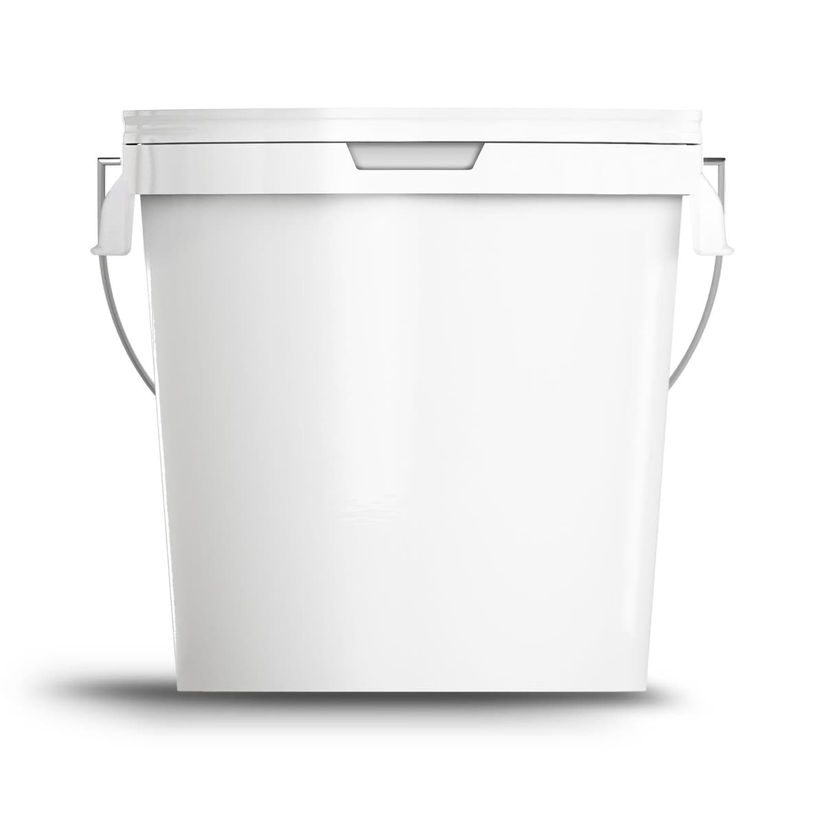 500ml White Bucket With Airtight, Leak-Proof, Tamper Evident Lid — view 3