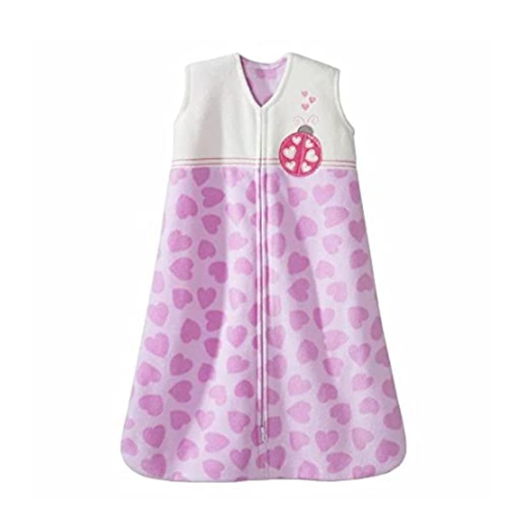 HALO Micro-Fleece Sleepsack Swaddle, 3-Way Adjustable Wearable Blanket, TOG 3.0, Confetti, Newborn, 0-3 Months — view 8