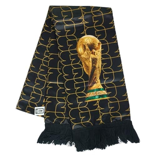 Wagon International Official FIFA World Cup 2026 Edition - High Definition Universal Polyester Trophy Scarf – Gameday Fan Wear for all Matches from New York to Miami, Dallas to Los Angeles