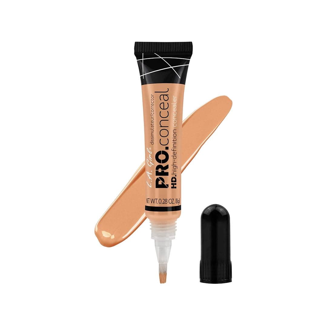 L.A. Girl - Corrector HD Pro Conceal | Cobertura completa | Aspecto natural | Minimiza líneas finas | Resistente | Larga duración, Light Yellow, 8 g — view 20