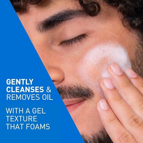 CeraVe Foaming Face Wash, Gel Face Cleanser for Normal to Oily Skin, Removes Excess Oil & Dirt, with Hyaluronic Acid, Niacinamide & Ceramides, Fragrance-Free, Recommended by Dermatologists, 562mL
