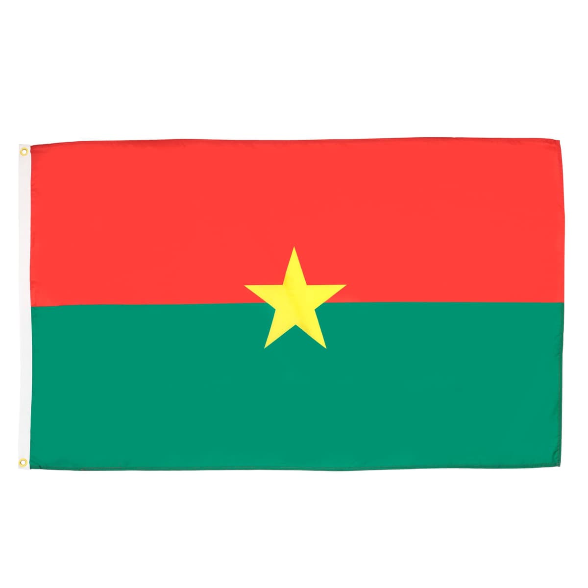 AZ FLAG - Burkina Faso Flag - 3x5 Ft - 100D Polyester Burkinabe Banner with Two Metal Grommets - Fade Resistant - Vivid Colors - 3' x 5' Feet - 150x90 Cm