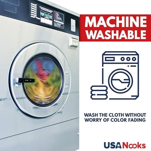 USANOOKS Microfiber Cleaning Cloth Grey - 12 Pcs (12.5"x12.5") - High Performance - 1200 Washes, Ultra Absorbent Microfiber Towel Weave Grime & Liquid for Streak-Free Mirror Shine - Car Washing Cloth — view 7