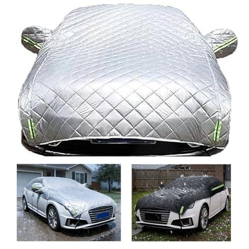 Hail Protector Car Cover Padded Blanket for SUV Jeep-Length (181 to 200 Inch) Padded Blanket Anti-Hail Car Covers 5-Layer Heavy