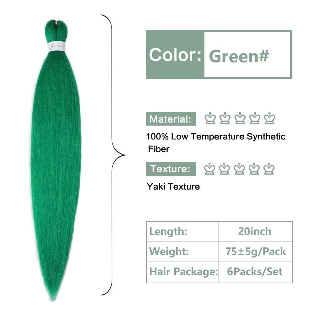 YDDM Capelli Per Treccine Africane Morado Extension Treccine Texture Yaki Easy Install per Principianti 32 Pollici 3 Pezzi Capelli Leggeri e Naturali per Box Braids, Twist e Crochet — view 266