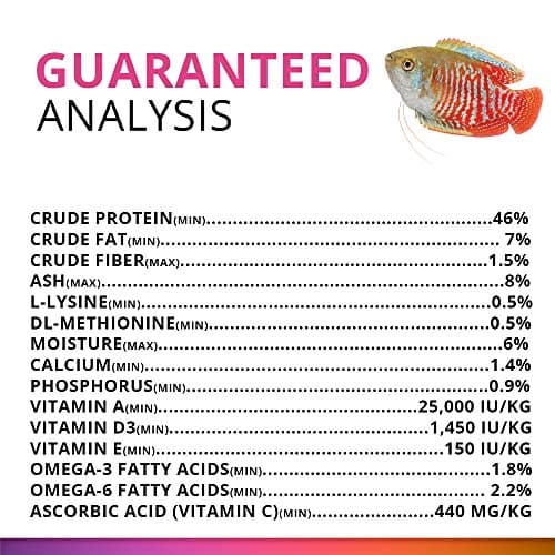 Fluval Bug Bites Color Enhancing Fish Food for Tropical Fish, Flakes for Small to Medium Sized Fish, 3.17 oz., A7348, Brown — view 4