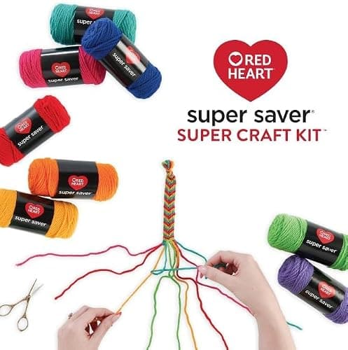 Red Heart Super Saver Super Yarn Craft Kit for Crochet & Knitting & Amigurumi Projects — view 3