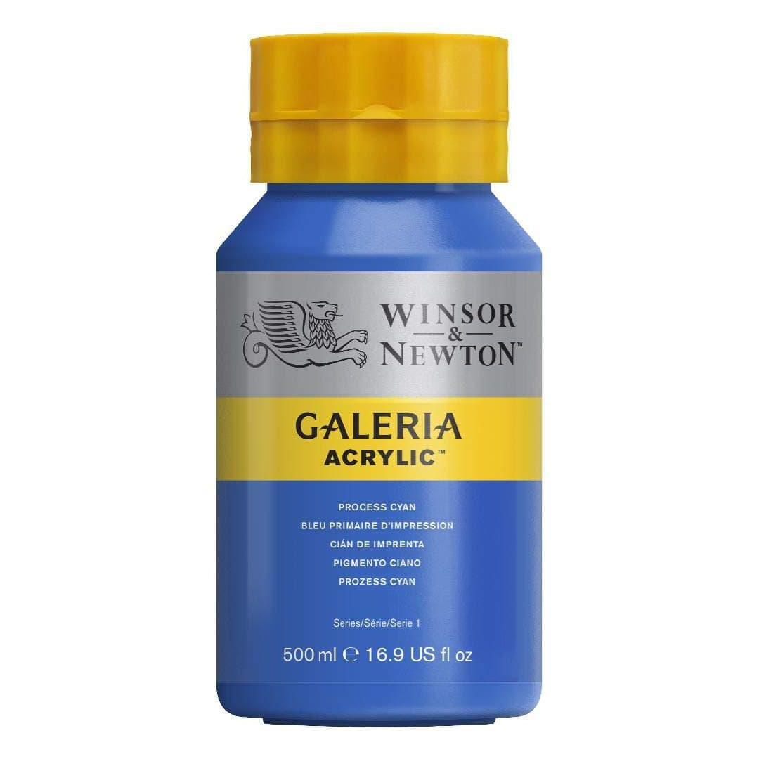 Winsor & Newton Galería - Pintura Acrílica , 500 ml, Verde (Deep Turquoise) — view 135