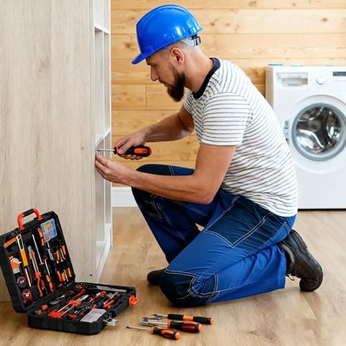 SOLUDE Tool Set,148-Piece Home Repair Tool Kit for Men Women College Students,Household Basic Hand Tool Sets with Case for Home Maintenance & DIY Projects — view 7