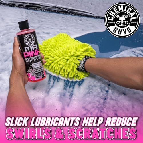 Chemical Guys Mr. Pink Car Wash Soap - 64 oz Super Suds Foaming Car Wash Soap for Cannon, Blaster, or Bucket Washing - pH Balanced, Safe on Wax, Sealant, Ceramic, and Clear Coat Finishes — view 3