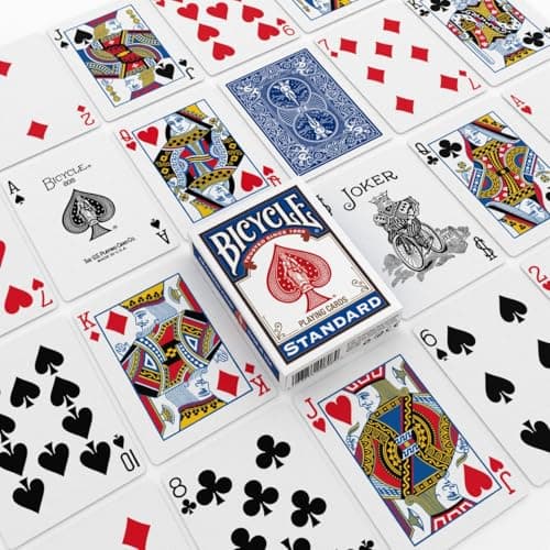 Bicycle Playing Cards 2 Pack Standard Poker Size Red and Blue — view 4