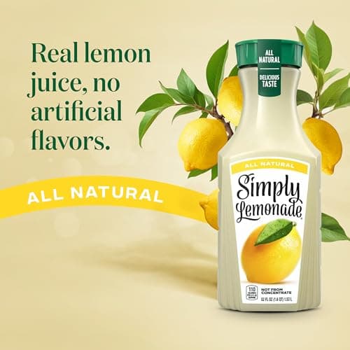 Simply Lemonade All Natural, 52 Fl Oz Bottle — view 4