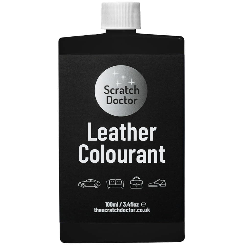 Scratch Doctor Leather Colourant Restore & Repair Leather Faux Vinyl Paint for Furniture Sofas Car Seats Shoes Handbags (Black, 500ml) — view 35
