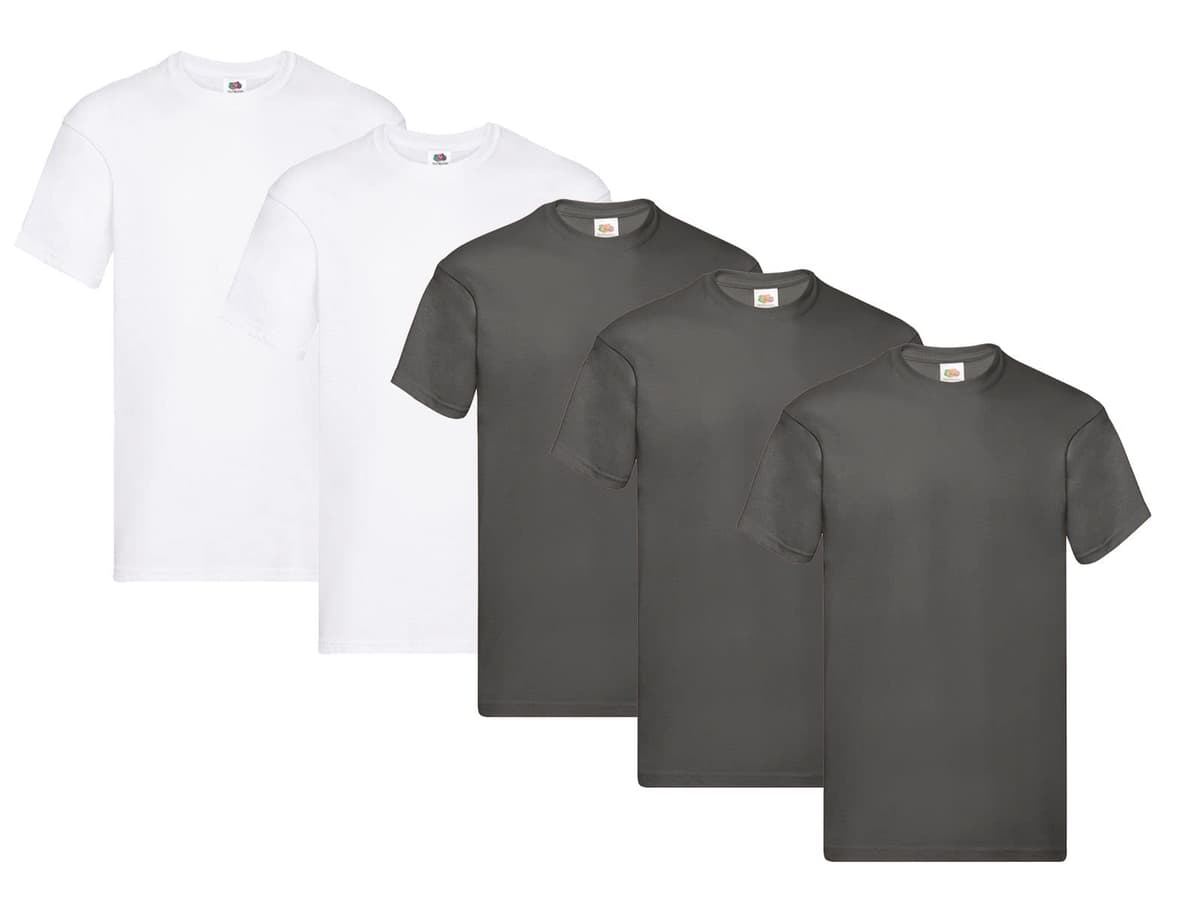Fruit of the Loom Men's T-Shirt Iconic Tee, Lightweight Ringspun Tee, 5 Pack — view 11