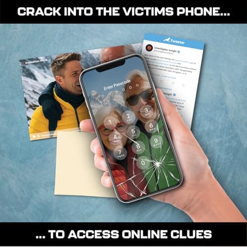 Lucky Egg MMC Murder on Mount Everest – High-Altitude Murder Mystery Game for Adults – 39 Evidence Pieces, 2-3 Hours Gameplay (3/5 Difficulty) – Cold Case Files Game for 1+ Players — view 3