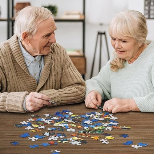 Jigsaw Puzzles for Adults 1000 Piece Puzzle for Adults 1000 Pieces Puzzle 1000 Pieces-Comfortable Small Town Living — view 5