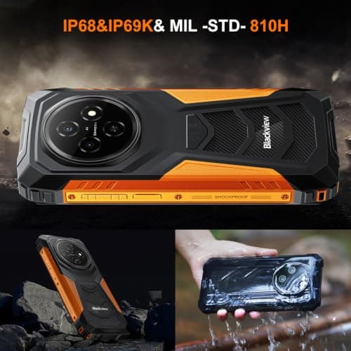 Blackview Fort 1 Rugged Phone,10000mAh Battery, 6.56",256GB ROM — view 3