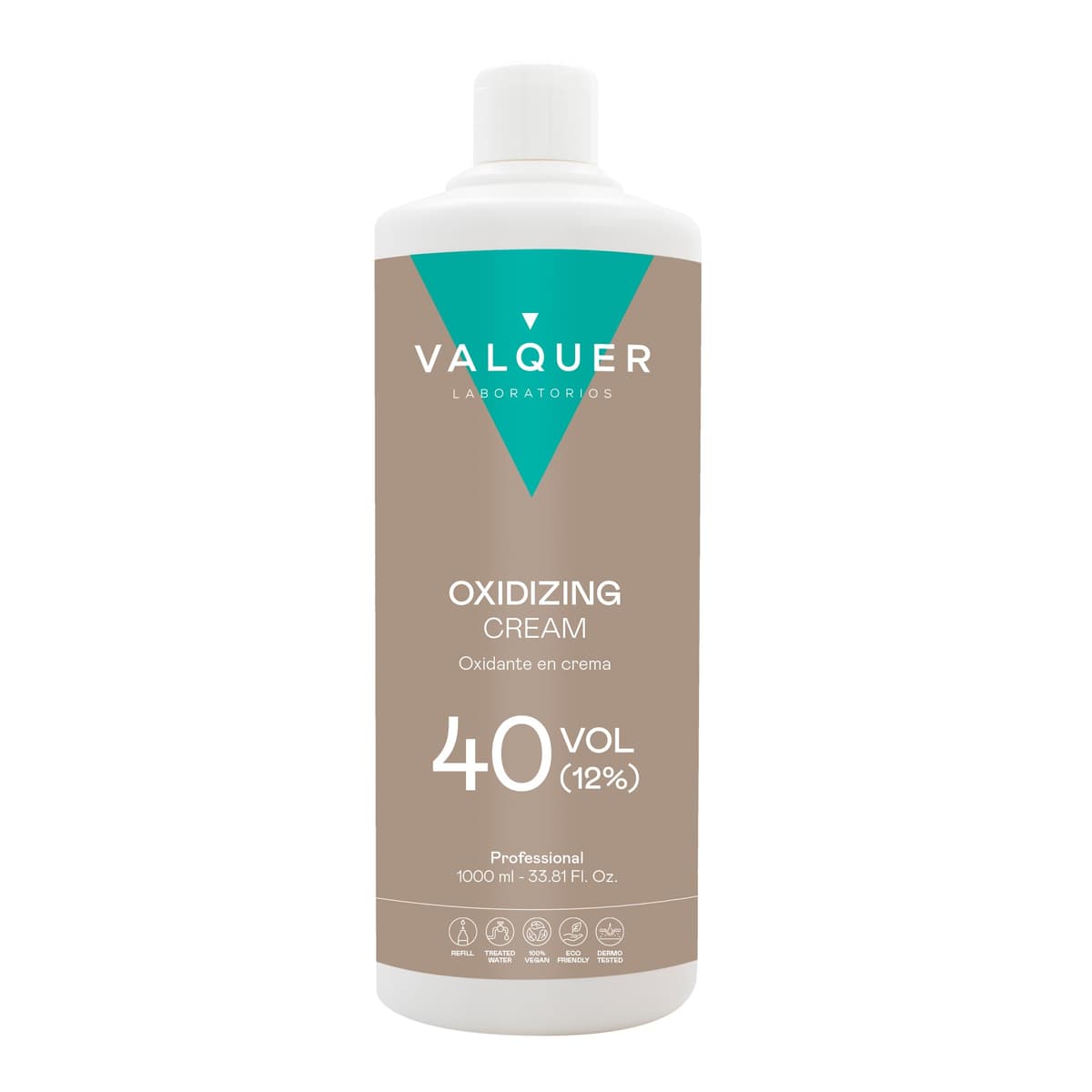 VALQUER Agua Oxigenada en Crema Estabilizada 20 Volúmenes 6% | Oxidante para Coloración Capilar Permanente y Decoloración | Vegano con Ingredientes de Origen Natural | Profesional | 1 L — view 13