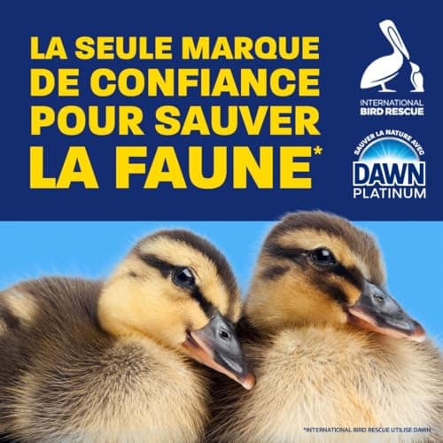 Dawn Platinum EZ-Squeeze Dish Soap Liquid, Dishwashing Liquid, Grease Removal, Upside Down Bottle, Fresh Rain, 3x535 mL, 3ct Bundle — view 6