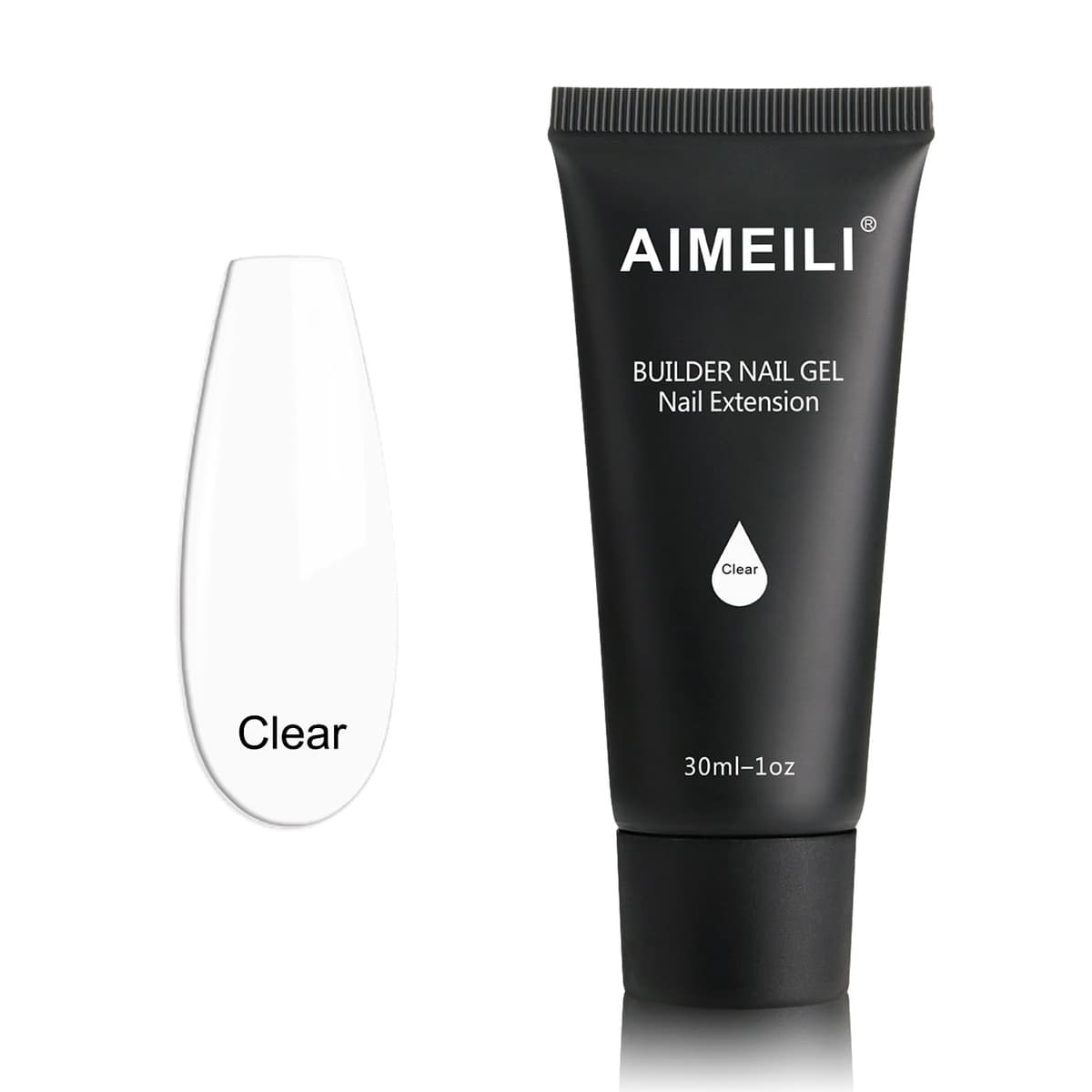 AIMEILI Gel Uñas Constructor Base Coat y Builder Gel 7 en 1 Nail Extensión Esmaltes Semipermanentes de Uñas UV LED Building Base 10ML — view 36