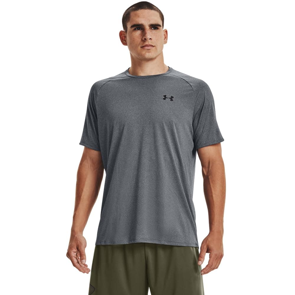 Under Armour UA Tech 2.0 SS tee Novelty Camiseta para Gimnasio, Camiseta Transpirable Hombre (Pack de 1) — view 84