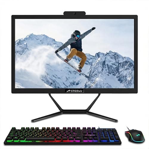 STGSivir All in One Computer PC,21.5" FHD Display,Core i7,16G RAM,512G SSD