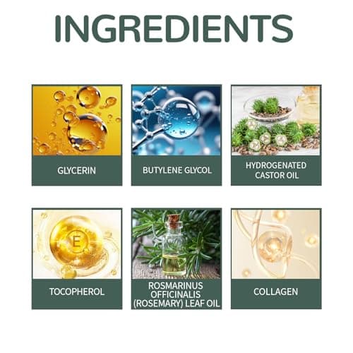 Collagen Lifting Body Oil with Vitamin E & Rosemary - Firming & Tightening Oil for Neck, Chest, Arms, Thighs - Hydrating Formula for Silky, Fresh, Luminous, and Supple Skin - 100ml (1PC) — view 4