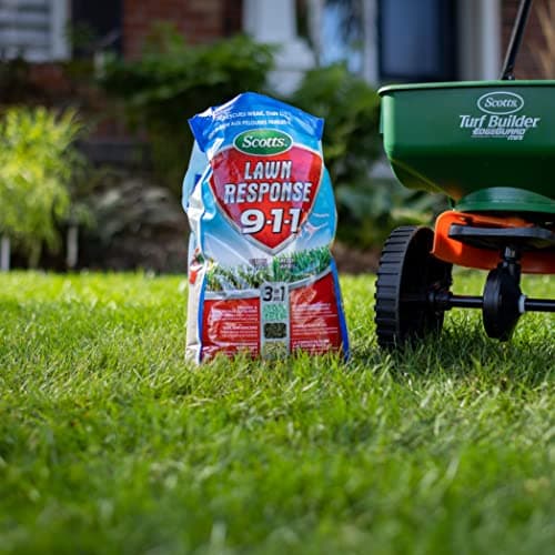 Scotts Lawn Response 9-1-1, 8kg (200 sq Meters / 2,150 sq feet Coverage) | Seed, Fertilizer & Soil Enhancer for Thick, Green Lawns | All-in-one Lawn Solution — view 5