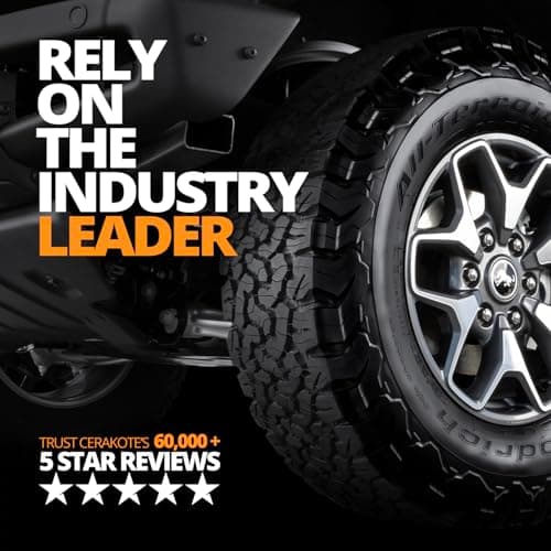 CERAKOTE® Rapid Ceramic Tire Coat - Long-Lasting Deep Black Tire Shine — view 3