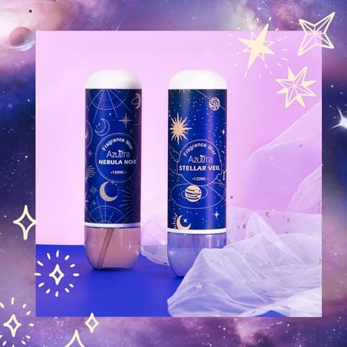 Azulfra Body Spray for Wowen Nebula Noir, Hair & Body Fragrance Mist, Notes of Vanilla, Sandalwood & Musk, 4 fl.oz — view 4