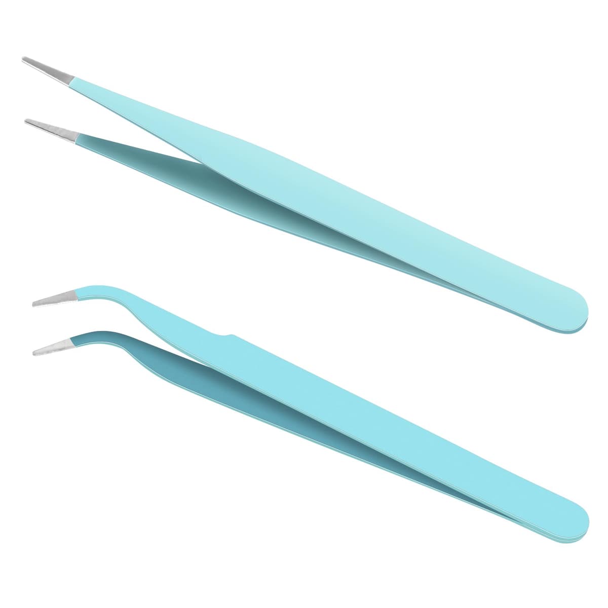 Ainiv Kit 12 Pcs Pinzas de Precisión, Tweezers ESD Anti-Estáticas de Acero Inoxidable Electrónicas, Trabajo de Laboratorio, Joyería, Maintenance Tools, Negro — view 11