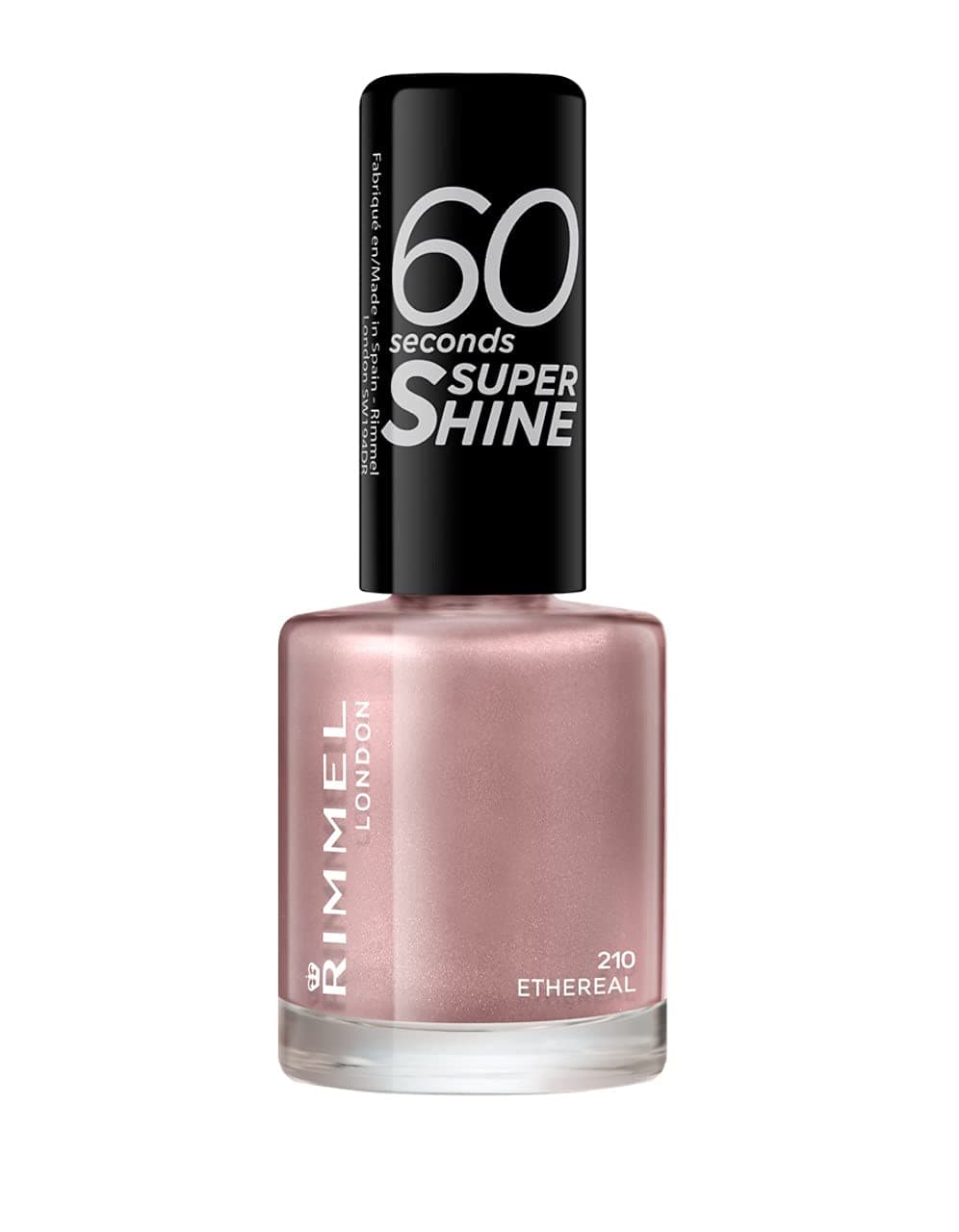 Rimmel London 60 Seconds Super Shine Nail Polish, 740 Clear, 8 ml — view 42