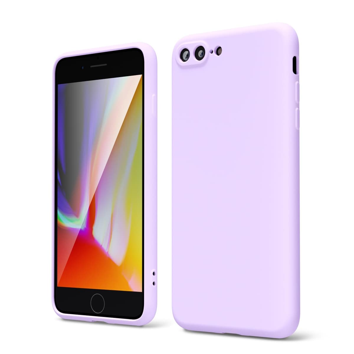 oakxco for iPhone 17 Pro Max Phone Case Liquid Silicone, Cute Thin Slim Grip Soft Rubber Gel for Women Men, Smooth Matte TPU Plain Solid Color Girly Simple Case with Camera Cover, Light Pink — view 1433