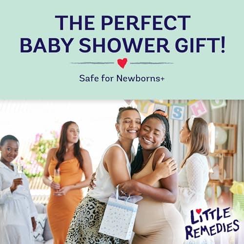 Little Remedies New Baby Essentials Kit with Saline Nasal Spray, Diaper Rash Cream, Gas Relief Drops, Gripe Water & More, Safe for Newborns — view 5