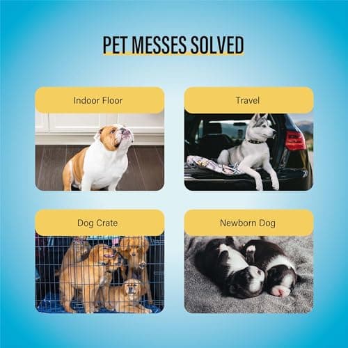 COCOYO Best Value 22"x22" Dog Training Pads 50 Count | Dog Pee Pads | Super Absorbent Puppy Pads,White — view 4