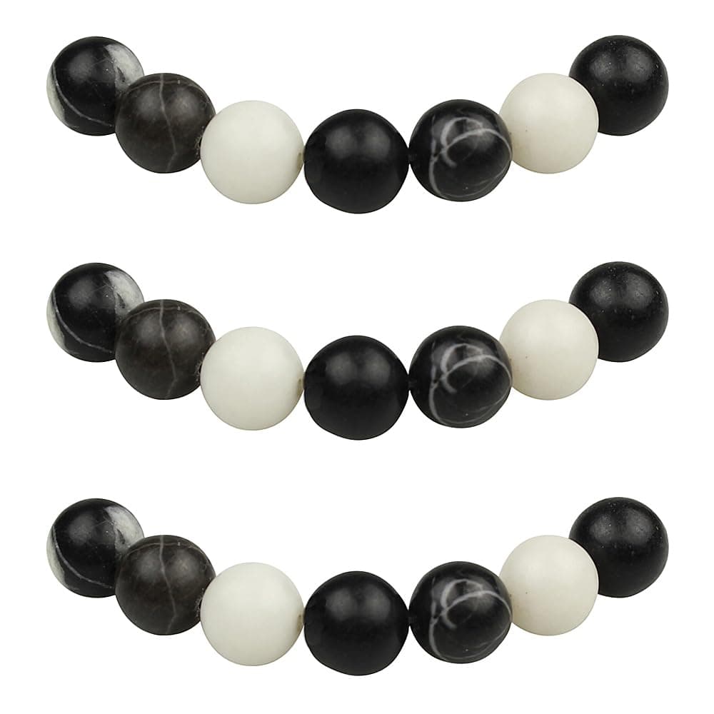 MJDCB 6mm 60 piezas Cuentas de Piedra Cuarzo Rosa Redondas Sueltas Piedras Semipreciosas Naturales para Hacer Joyas Pulseras Collares — view 39