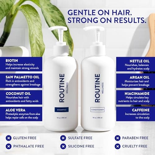 Routine Wellness Anti-Thinning Shampoo & Conditioner - Coconut & Vanilla — view 3