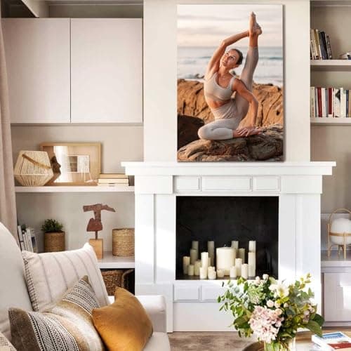 JIMUJIA Custom Canvas Art Print 24"x36" - Unframed Artwork, Personalized Wall Decor, Customizable Photo, Custom Portrait, Office, Living Room, Bedroom Wall Art(24×36in,Unframe) — view 3