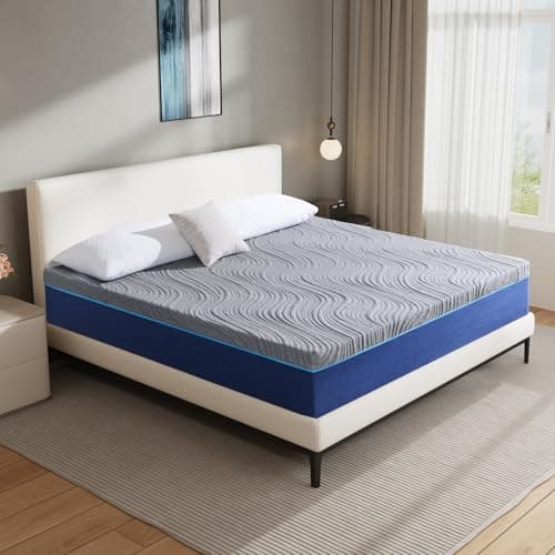 Natulliy Twin Mattress 8 Inch, Medium Firm Memory Foam Mattress in a Box for Back Support & Pressure Relief, Breathable Cooling Bed Mattress with Washable Cover, Motion Isolation, 39"x75"x 8" — view 5