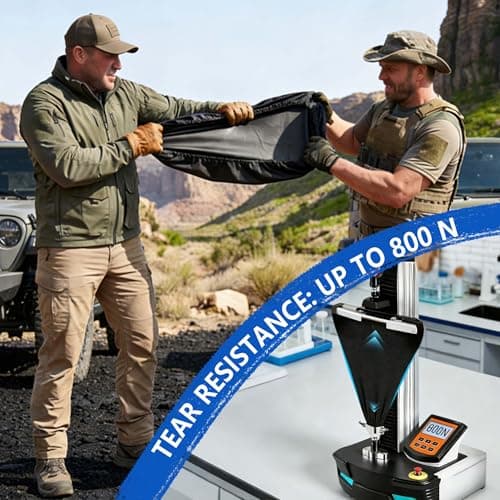 COVERTIFY Winch Cover, 600D Heavy Duty Winch Cover 12000lb, Waterproof Dustproof Sunproof Tear-resistant Cover 8000 - 17500lbs for Badlands Outdoor All-Weather Protection , 21.5” x 9.5” x 7.5” — view 8