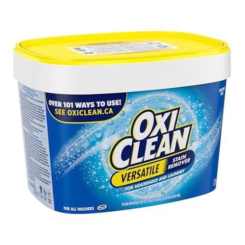 OxiClean All-Purpose Stain Remover Powder for Household, Laundry, Carpet, and Upholstery - Colour Safe, Chlorine Bleach Free, 1.36 kg — view 8